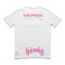 Lade das Bild in den Galerie-Viewer, O.G. Pezo - Überleben Ltd. Album Bundle - Trikot (Weiß/Rosa)