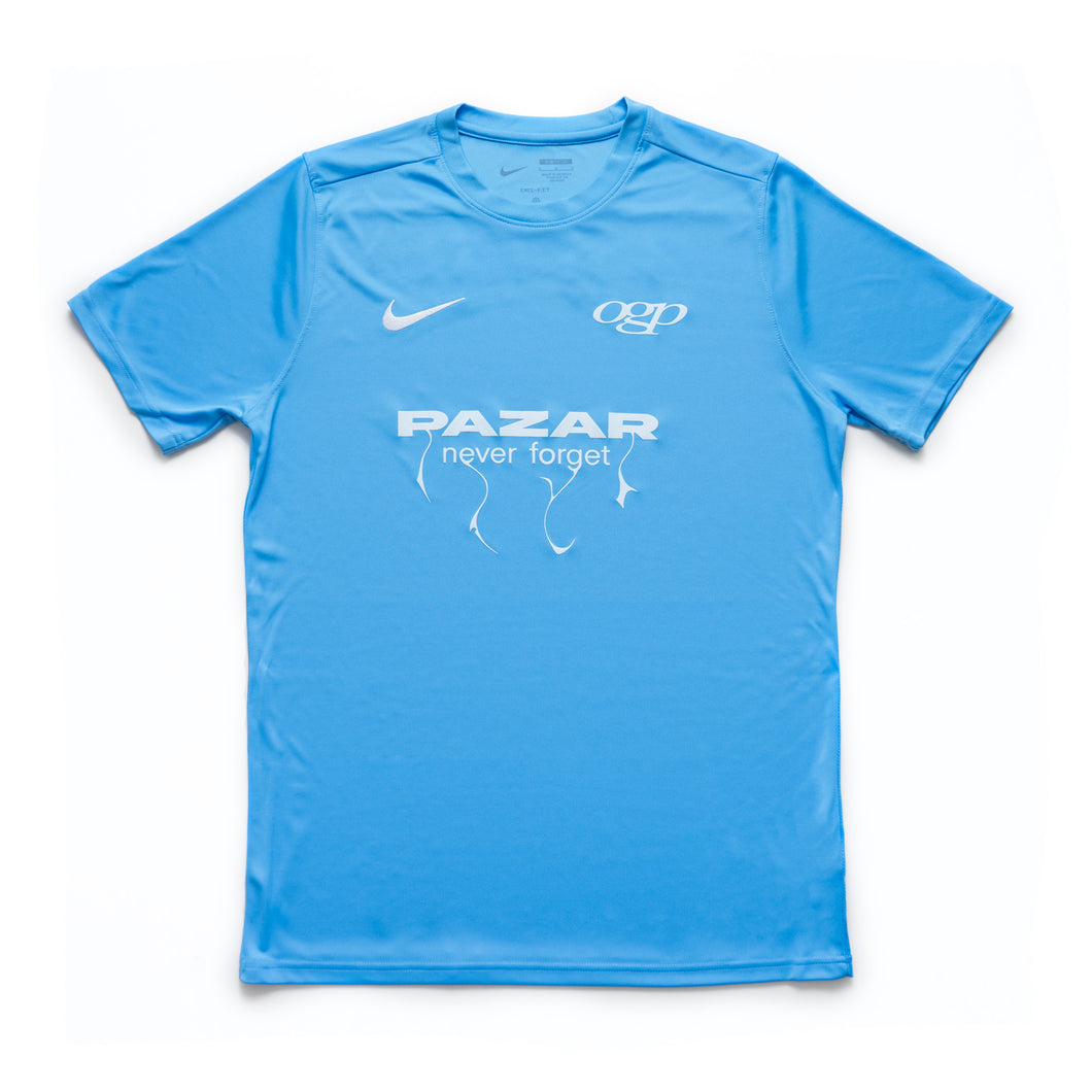 O.G. Pezo - Überleben Ltd. Album Bundle - Trikot (Blau/Weiß)