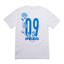 Lade das Bild in den Galerie-Viewer, O.G. Pezo x Pazar Flower Jersey Classic V1 back – blue and light blue
